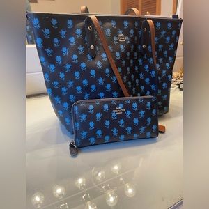 Coach bag and wallet